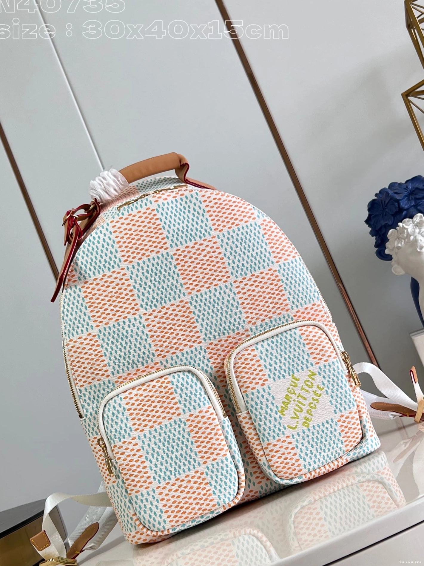 Fake Louis Bags LOUIS VUITTON MULTIPOCKET-30*40*15.5CM BACKPACK 0806